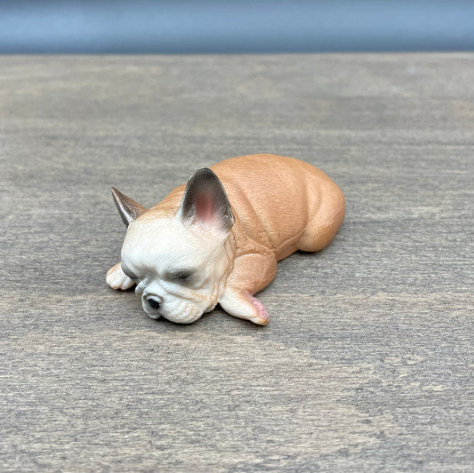 Custom Painted Miniature French Bulldogs Model / Figures