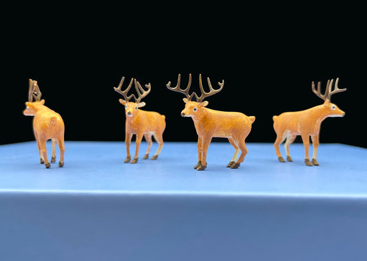 Miniature Deer / Caribou Animal Figure. 1:64 Scale