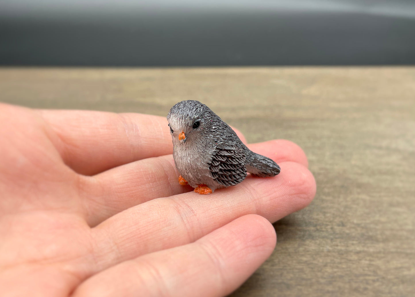 Miniature Birds. Fairy Garden Colorful Birds