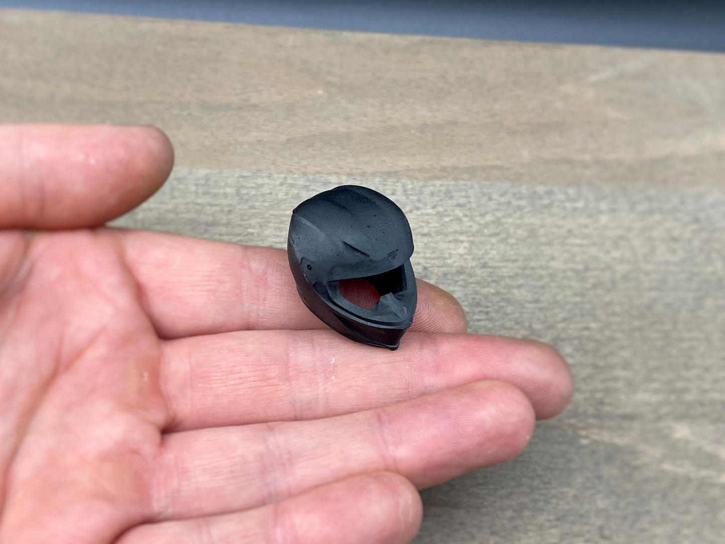 Mini Motorbike Helmet. 1:12 or 1/24 Scale. Realistic Replica